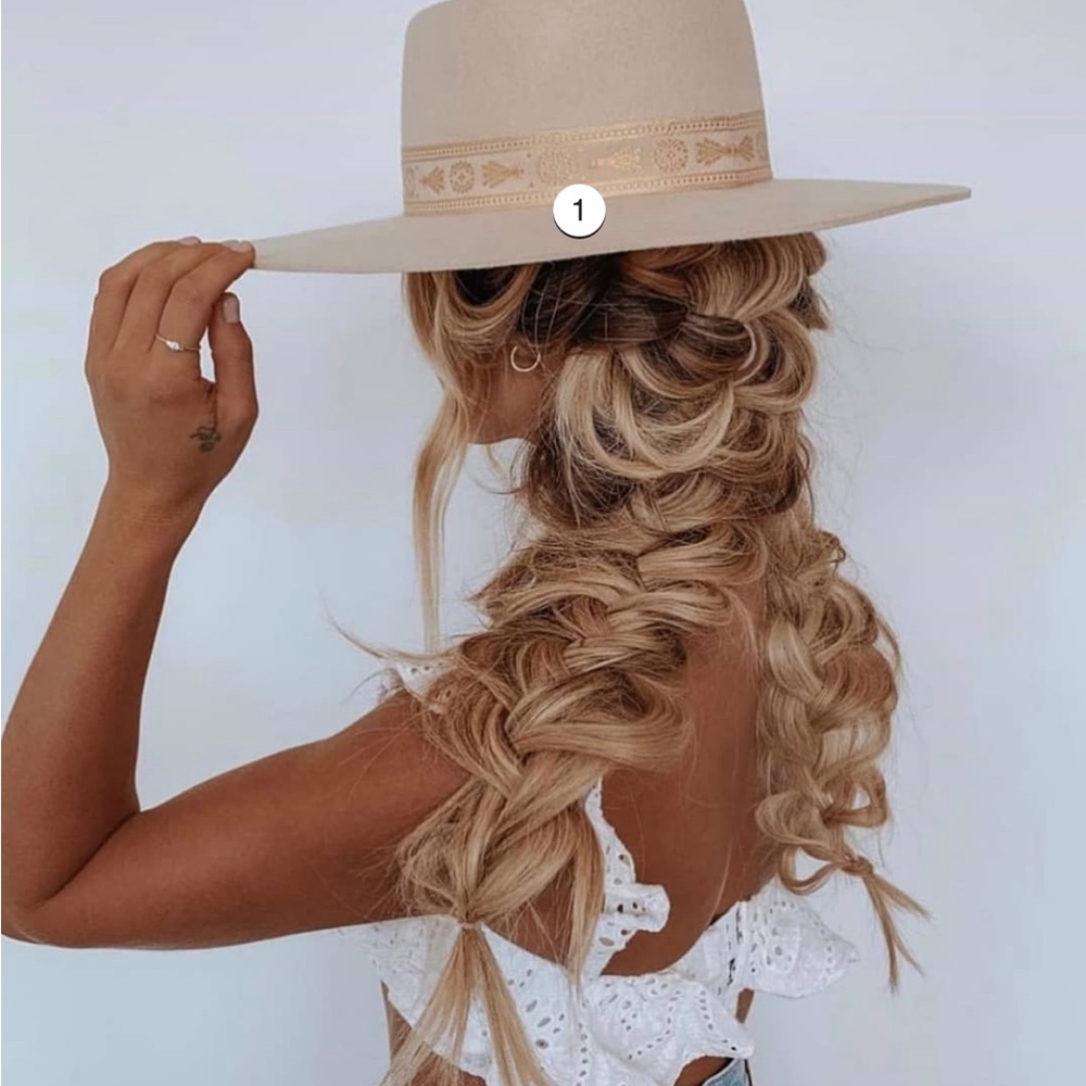 Lack of Colors cream hat - Picture 3 of 7